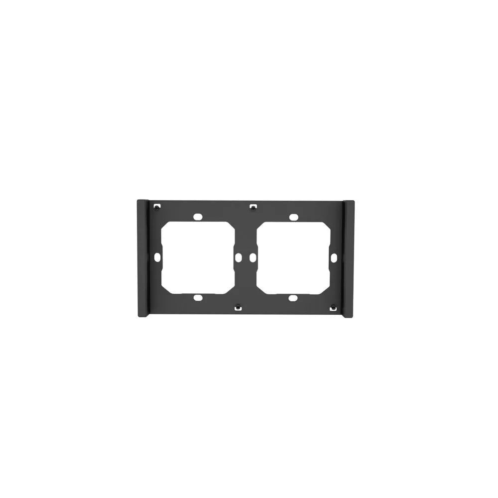 SONOFF two-gang frame for M5-80 light switches, gray