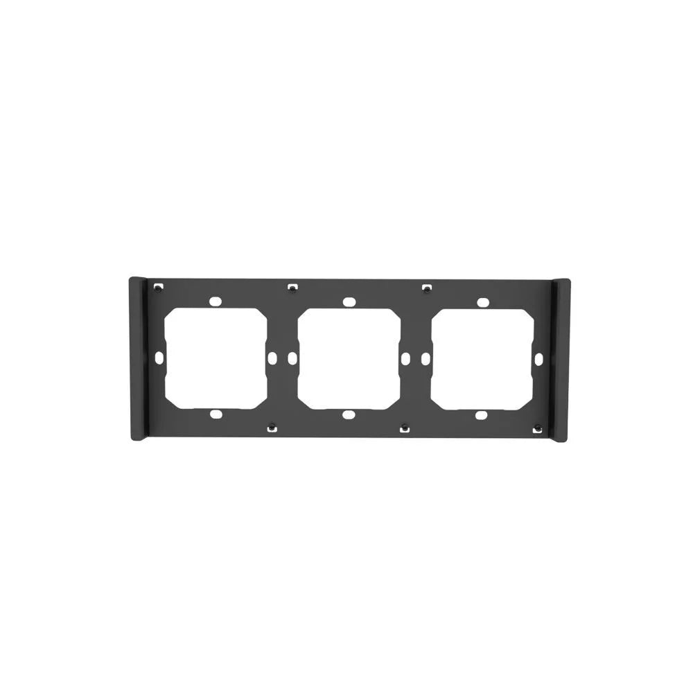 SONOFF three-gang frame for M5-80 light switches, gray