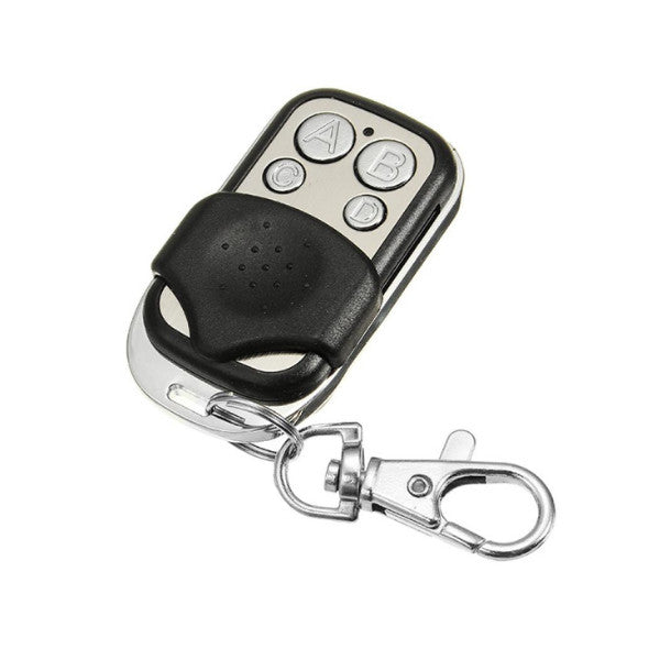SmartWise 4-button RF 433Mhz remote controller com programmable buttons