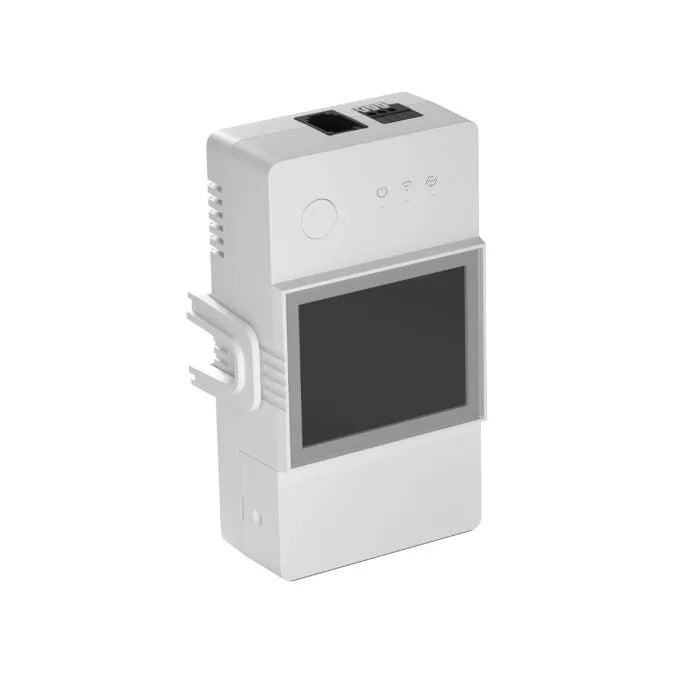 Sonoff TH16 Elite (R3) WiFi smart relay (230V/16A and NO/NC dry contact) com sensor input and LCD screen (THR316D)