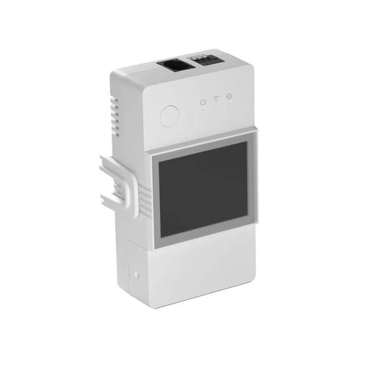 Sonoff TH16 Elite (R3) WiFi smart relay (230V/16A and NO/NC dry contact) com sensor input and LCD screen (THR316D)