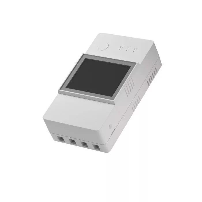 Sonoff TH16 Elite (R3) WiFi smart relay (230V/16A and NO/NC dry contact) com sensor input and LCD screen (THR316D)