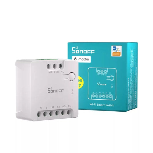 Sonoff MINI-D smart Wi-Fi + eWeLink-Remote relay module com NO/NC dry contact output