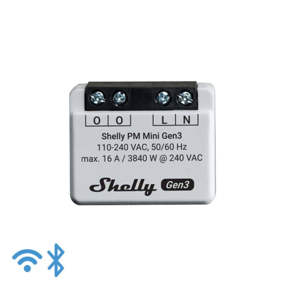 Shelly 1PM Mini Gen3 16A