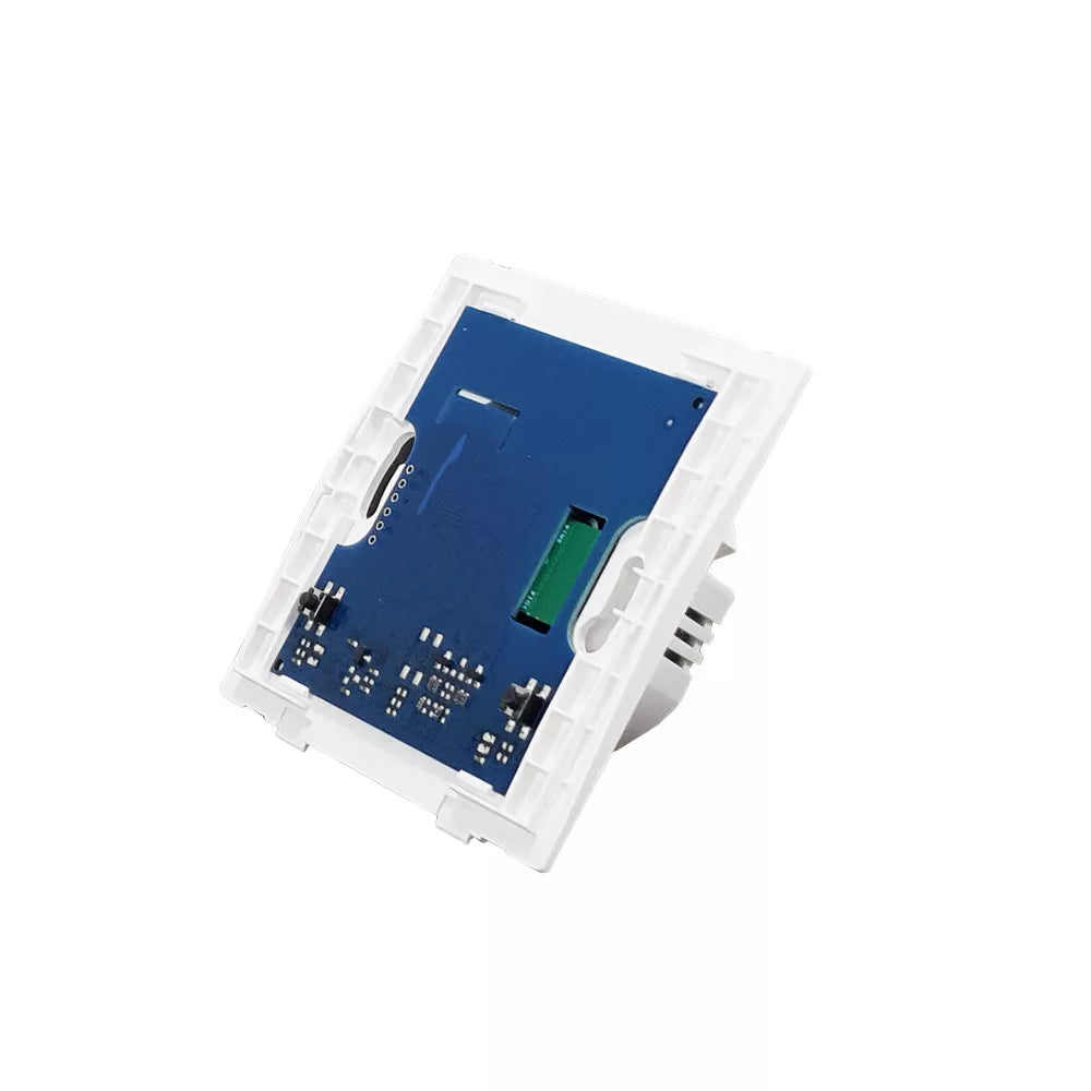 SmartWise B62 UNI Wi-Fi + eWeLink-Remote, 2-gang smart parede switch com universal wiring and physical push-button, SEM FRONT PAINEL