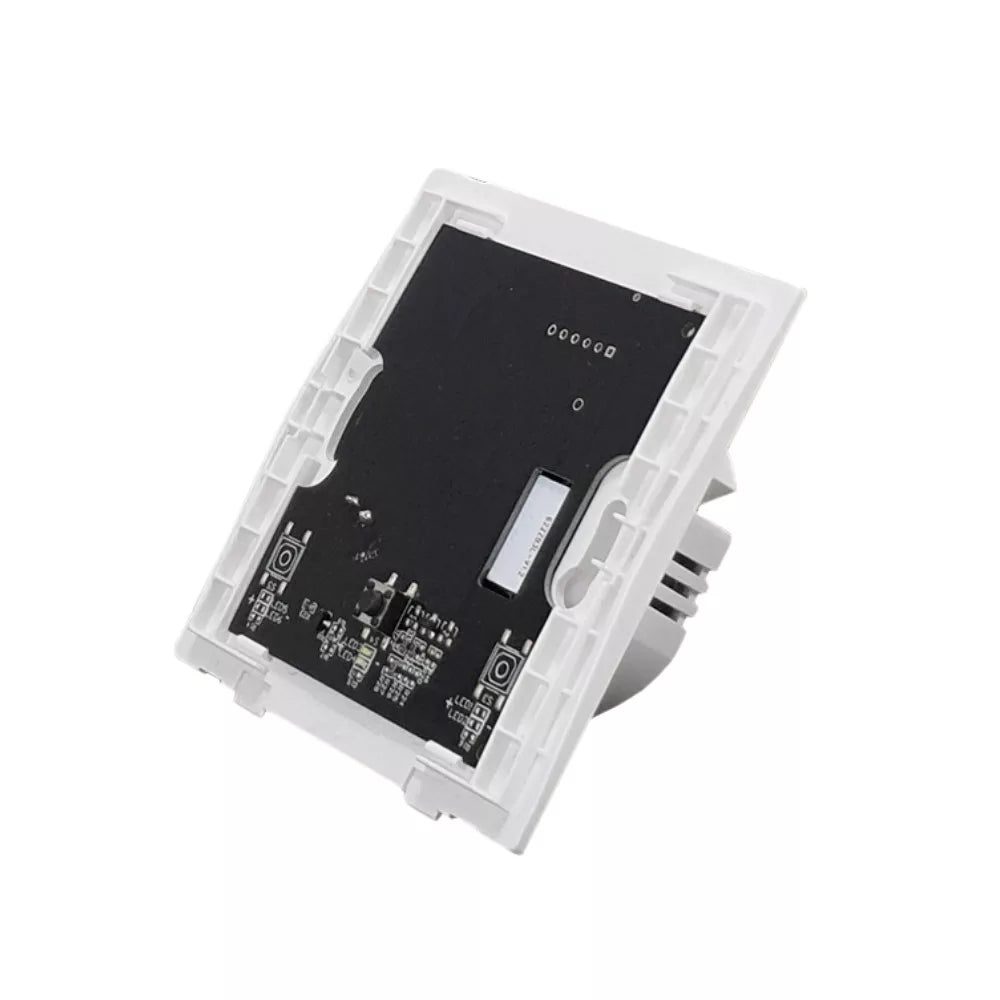 SmartWise B61 UNI Zigbee 3.0 + RF, 1-gang smart parede switch com universal wiring and physical push-button, SEM FRONT PAINEL