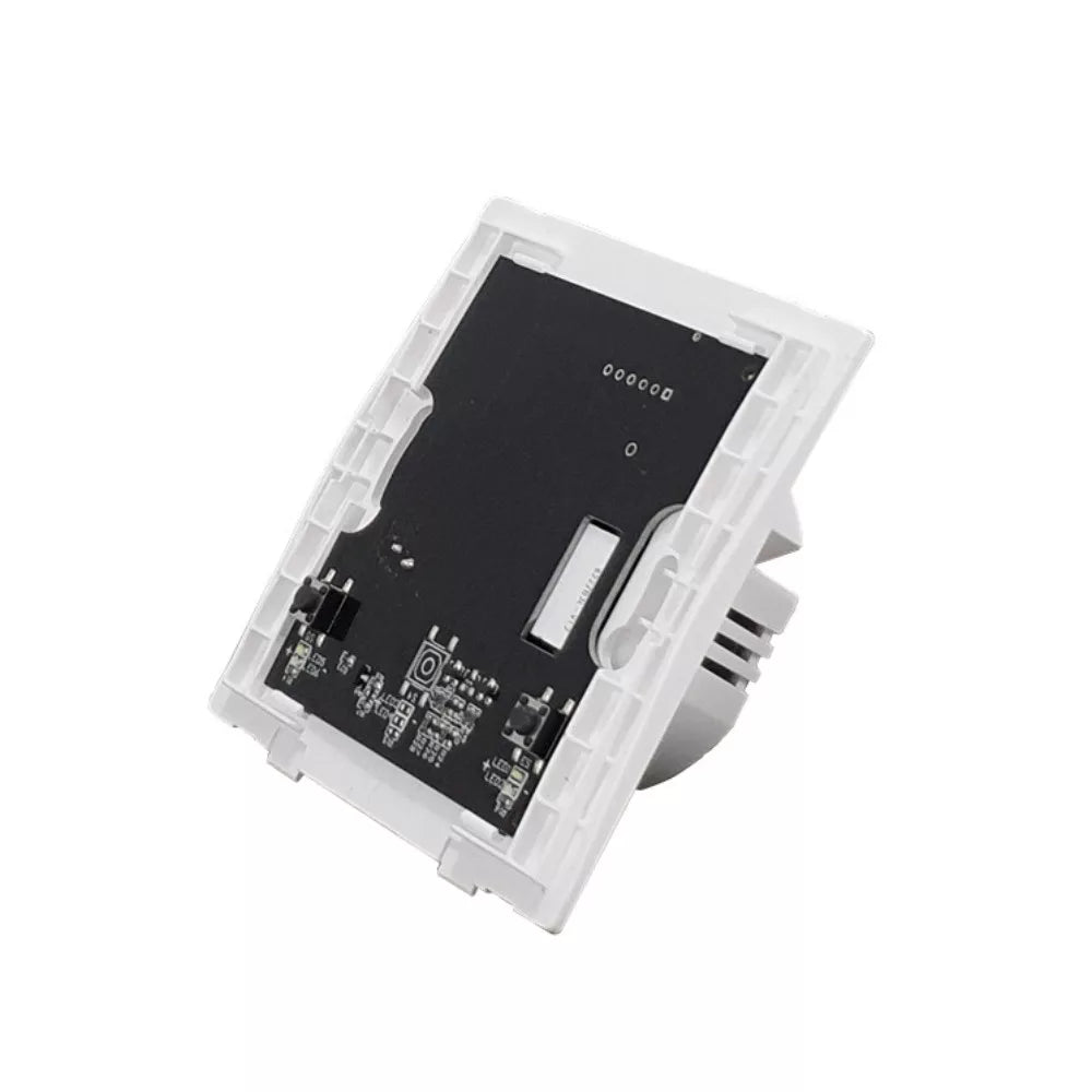 SmartWise B62 UNI Zigbee 3.0 + RF, 2-gang smart parede switch com universal wiring and physical push-button, SEM FRONT PAINEL