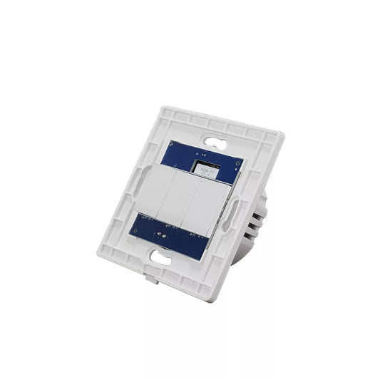 SmartWise T63 UNI Zigbee 3.0 + RF, 3-gang smart parede switch com universal wiring and touch switch, SEM FRONT PAINEL