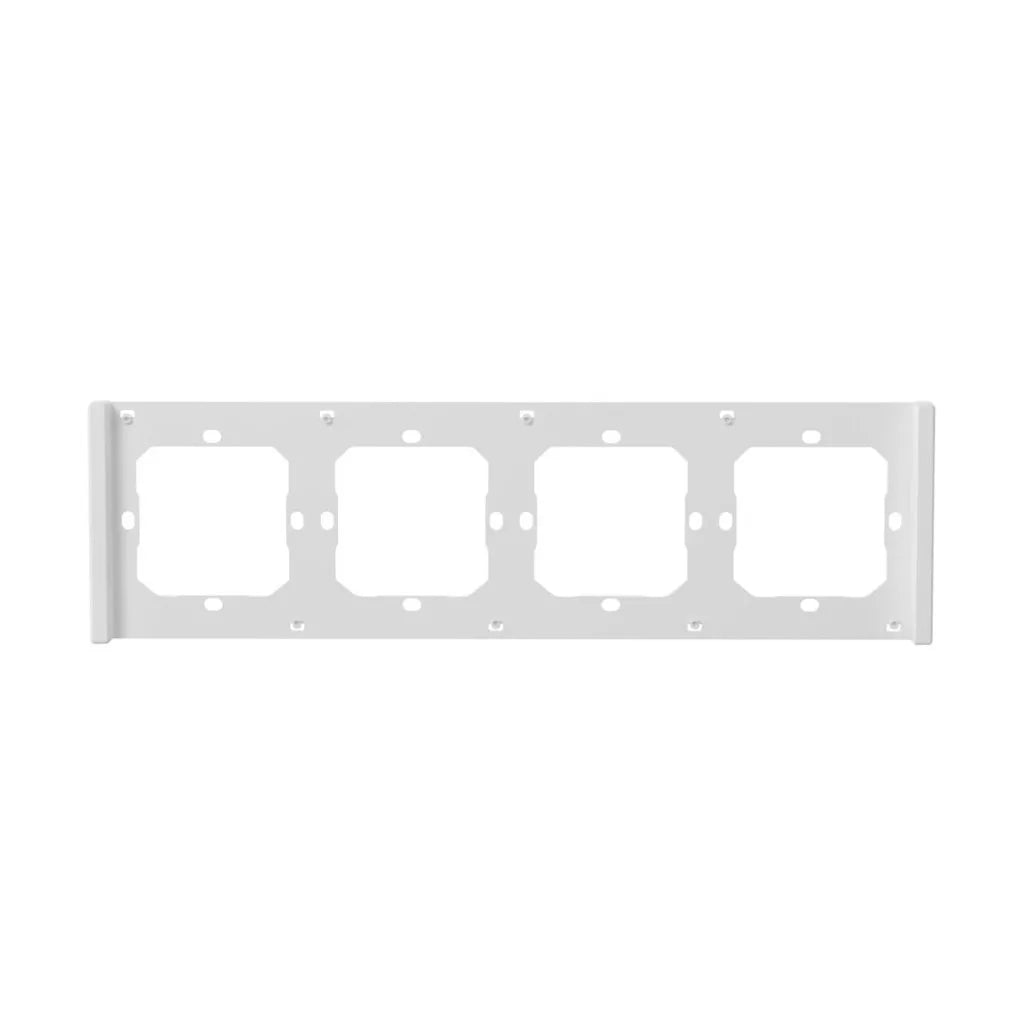 Sonoff 4 gang switch frame for M5-80 (SwitchMan) smart parede switches, branco