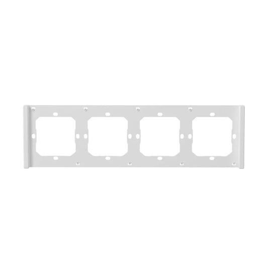 Sonoff 4 gang switch frame for M5-80 (SwitchMan) smart parede switches, branco