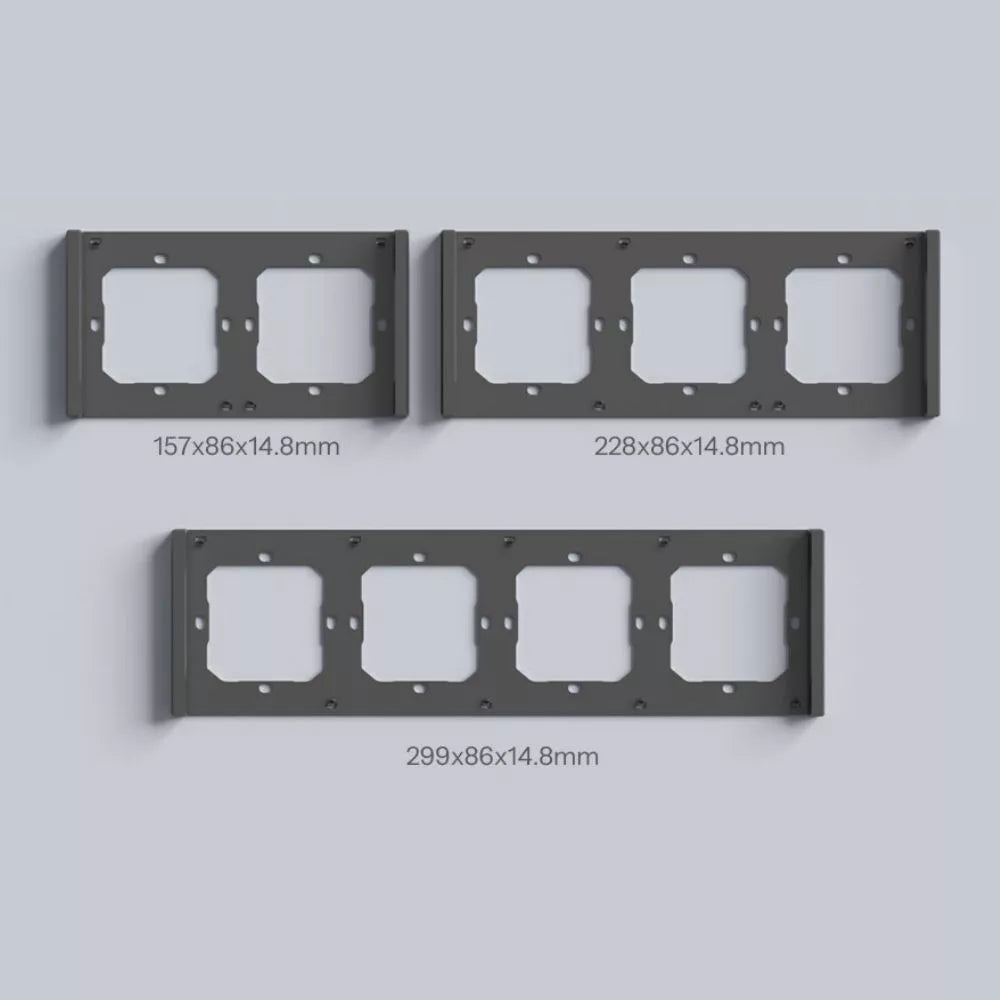 SONOFF SwitchMan M5 Wi-Fi / Matter smart parede switch, 1-gang, modular version, (new) gray (M5-1C-80W)