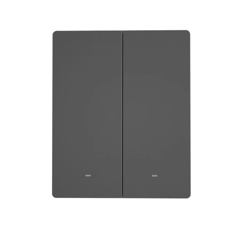 SONOFF SwitchMan M5 Wi-Fi / Matter smart parede switch, 2-gang, modular version, (new) gray (M5-2C-80M)