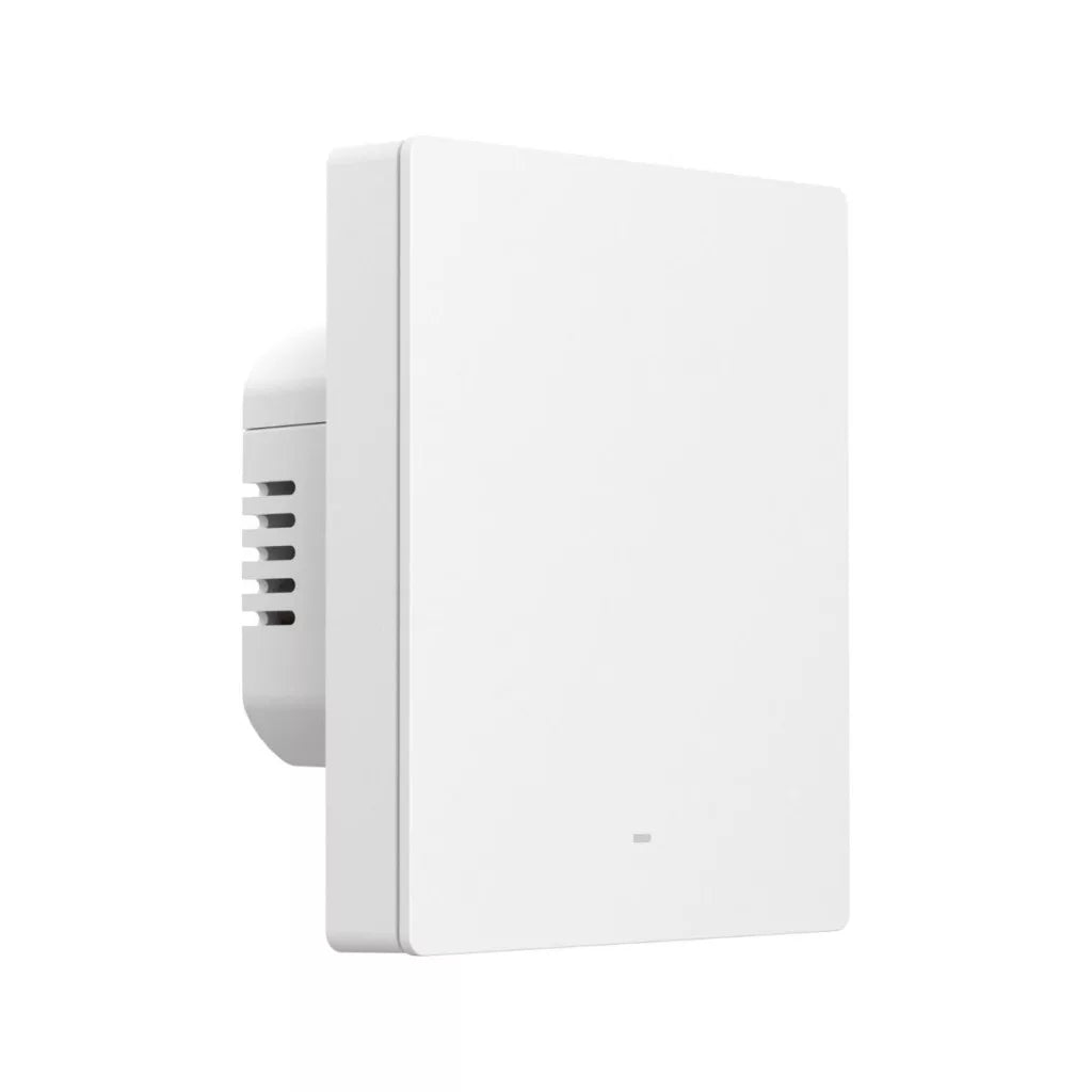 SONOFF SwitchMan M5 Wi-Fi / Matter smart parede switch, 1-gang, modular version, branco (M5-1C-80W)