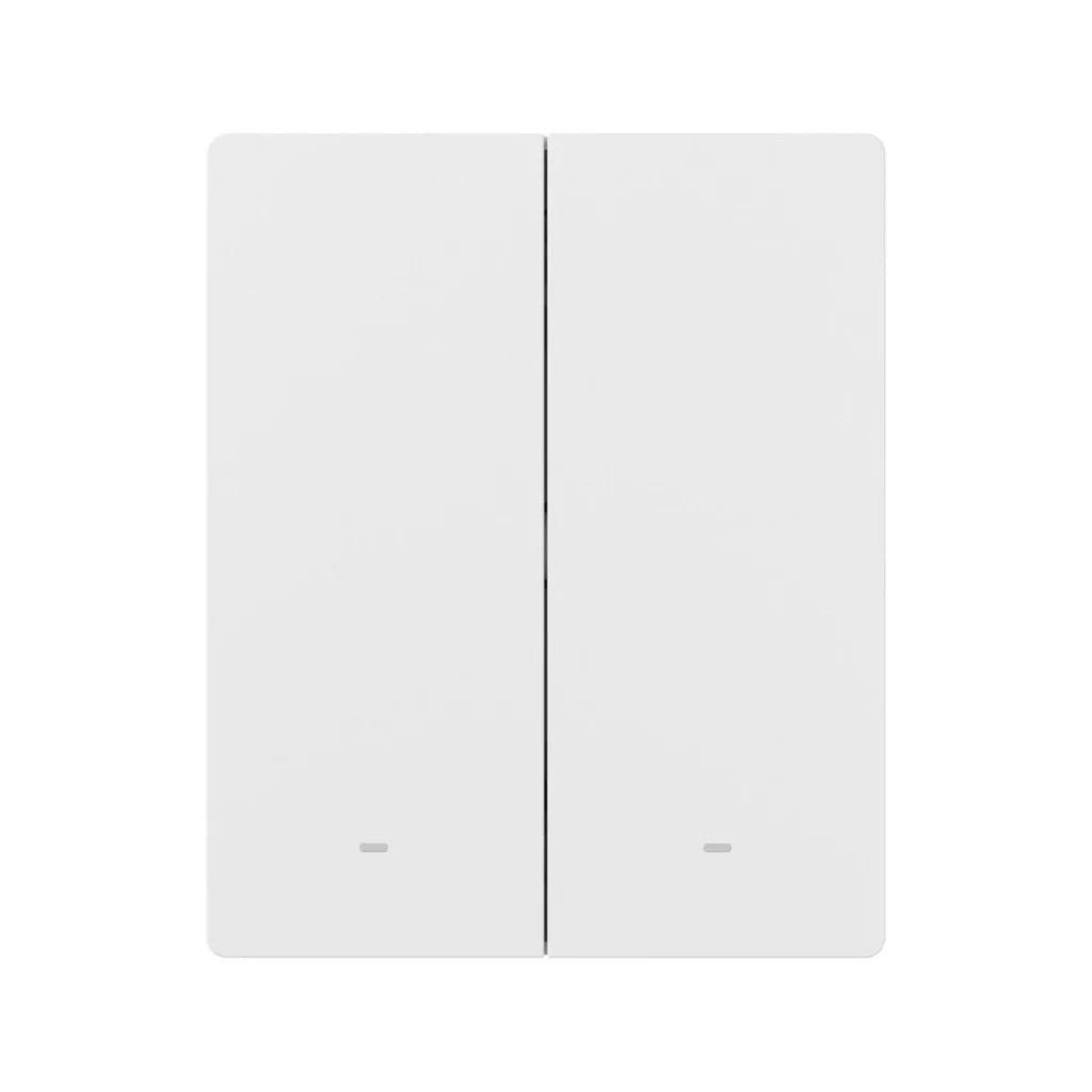 SONOFF SwitchMan M5 Wi-Fi / Matter smart parede switch, 2-gang, modular version, branco (M5-2C-80W)