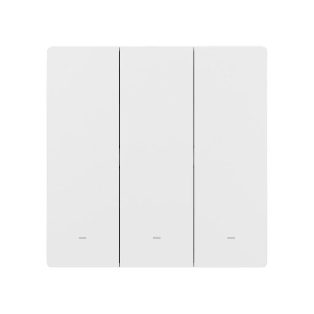 SONOFF SwitchMan M5 Wi-Fi / Matter smart parede switch, 3-gang, standalone version, branco (M5-3C-86W)