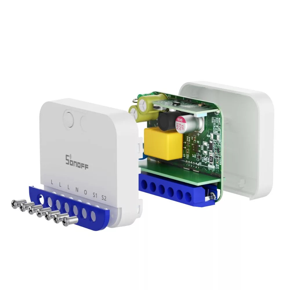 Sonoff MINI-DIM Matter Over Wi-Fi Dimmer Switch – dimmer module com power meter, Matter, Wi-Fi