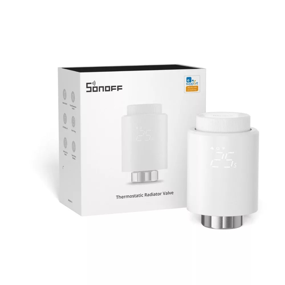 Sonoff TRVZBR Zigbee Termostatic Radiator Valve
