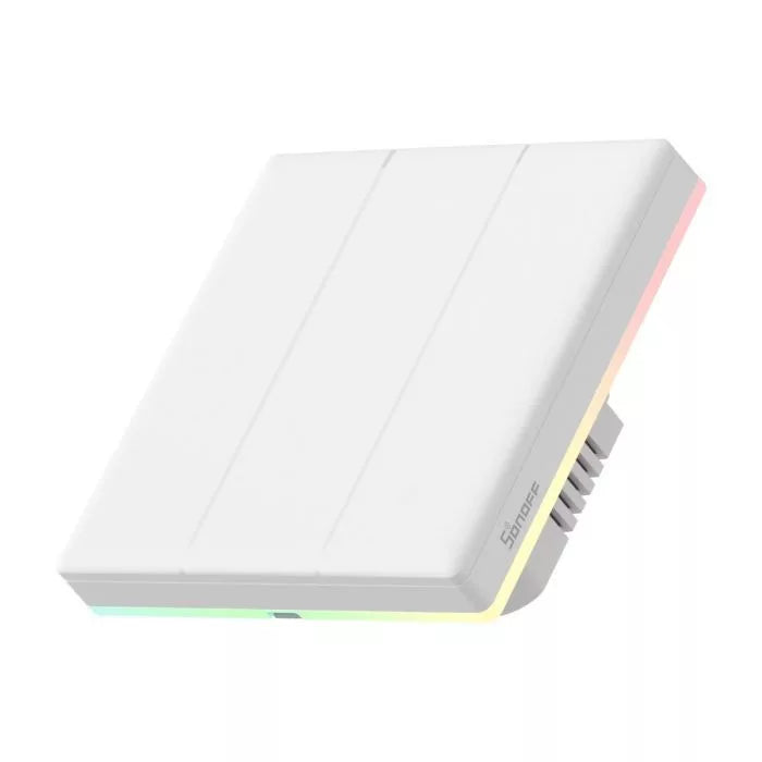 Sonoff TX Ultimate T5 EU 3C 3-gang smart WiFi + eWeLink-Remote (Bluetooth) parede touch light switch