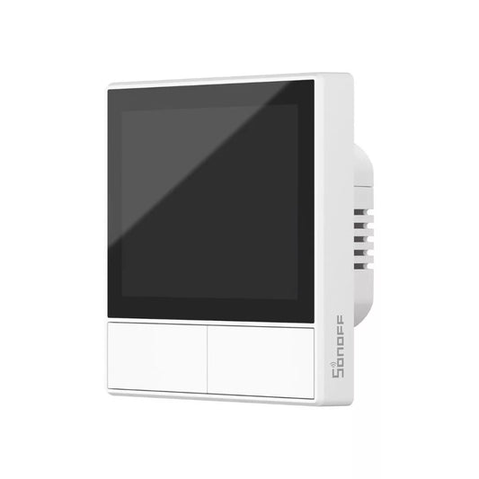 Sonoff NSPanel BRANCO 2-gang smart WiFi parede switch com LED painel, thermostat and smart scene switch feature