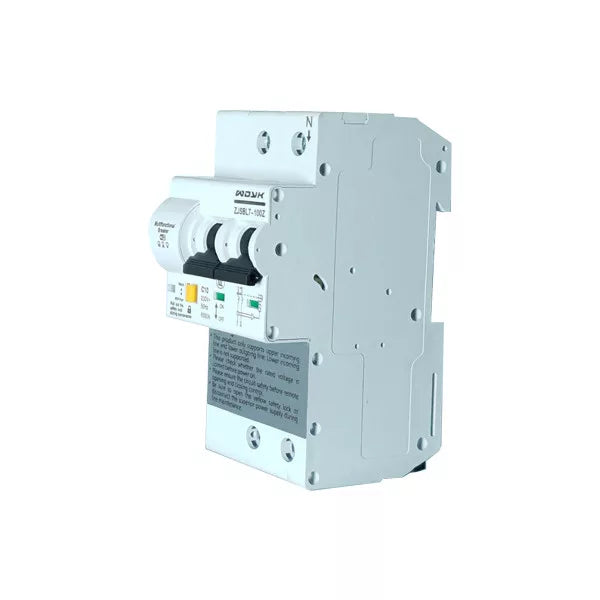WDYK MCB POW 10A 2P Wi-Fi Smart Mini Circuit Breaker, com power meter and overload protection (max. 10A, 1P+1N)