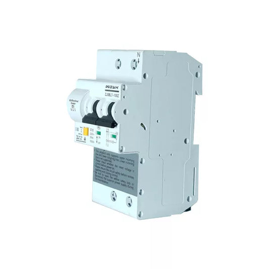 WDYK MCB POW 10A 2P Wi-Fi Smart Mini Circuit Breaker, com power meter and overload protection (max. 10A, 1P+1N)