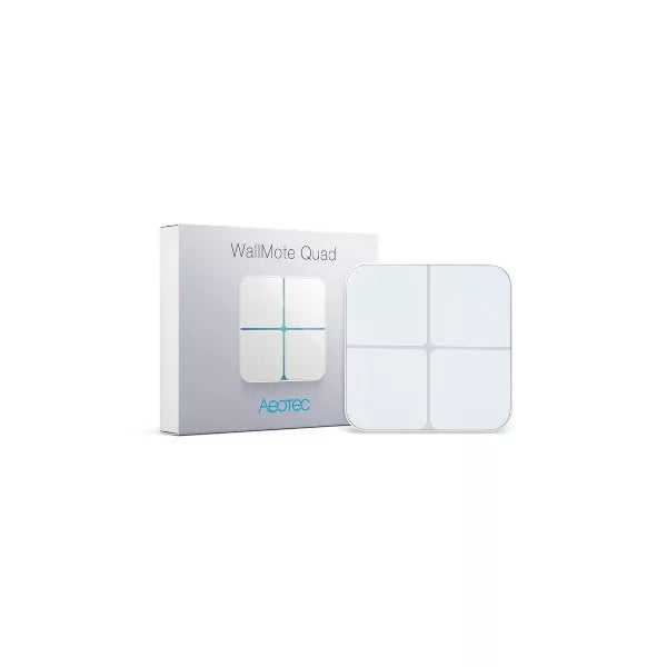 Aeotec WallMote Quad - Remote Switch com 4 Buttons, com Z-Wave protocol