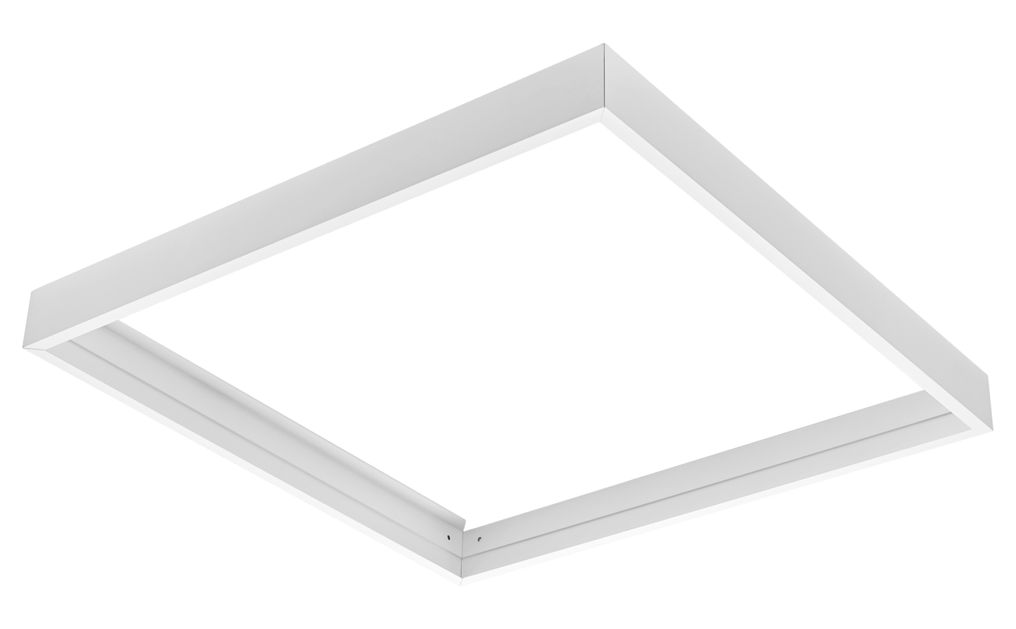 LEDPanelRc2 Sq600-Superfície-Kit-WH