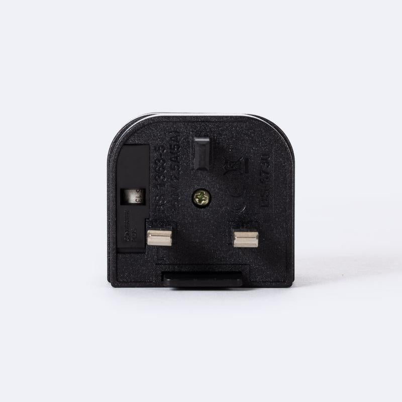Adaptador Tomada Tipo E (EU) a Tomada Tipo G (UK)