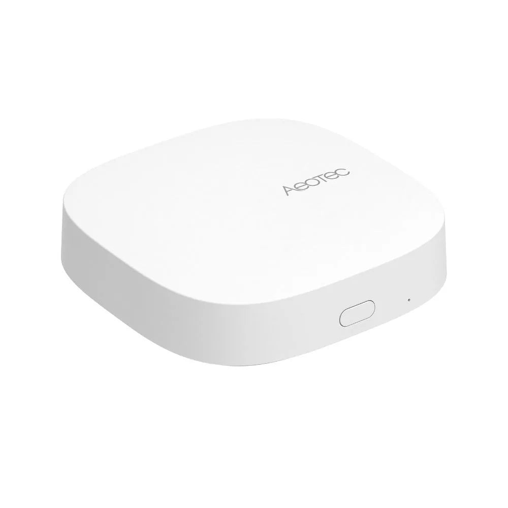 Aeotec Smart Home Hub 2, a SmartThings hub com Zigbee, Thread, Ethernet, Wi-Fi and Bluetooth