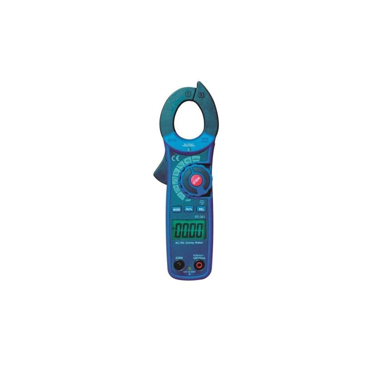 Alicate Amperímetro Digital Profissional 600V AC/DC 40-400A AC Mordaza Ø 30 mm