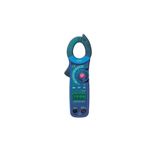Alicate Amperímetro Digital Profissional 600V AC/DC 40-400A AC Mordaza Ø 30 mm