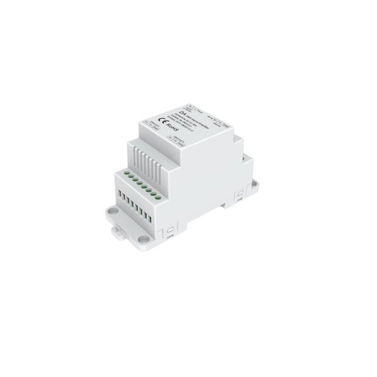 Amplificador Splitter DMX512 2 Saídas 12-24V SKYDANCE DA Para Calha DIN
