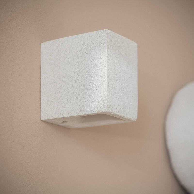 Aplique de Parede Cimento Iluminação Dupla Face Batam