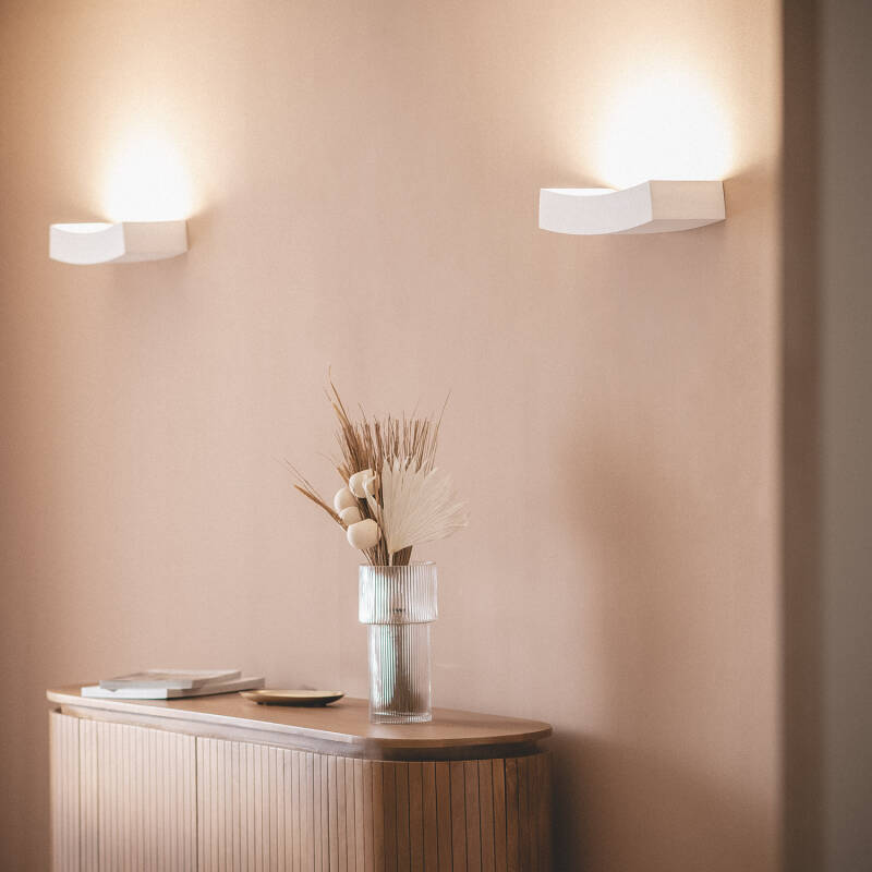 Aplique de Parede de Gesso Xirma