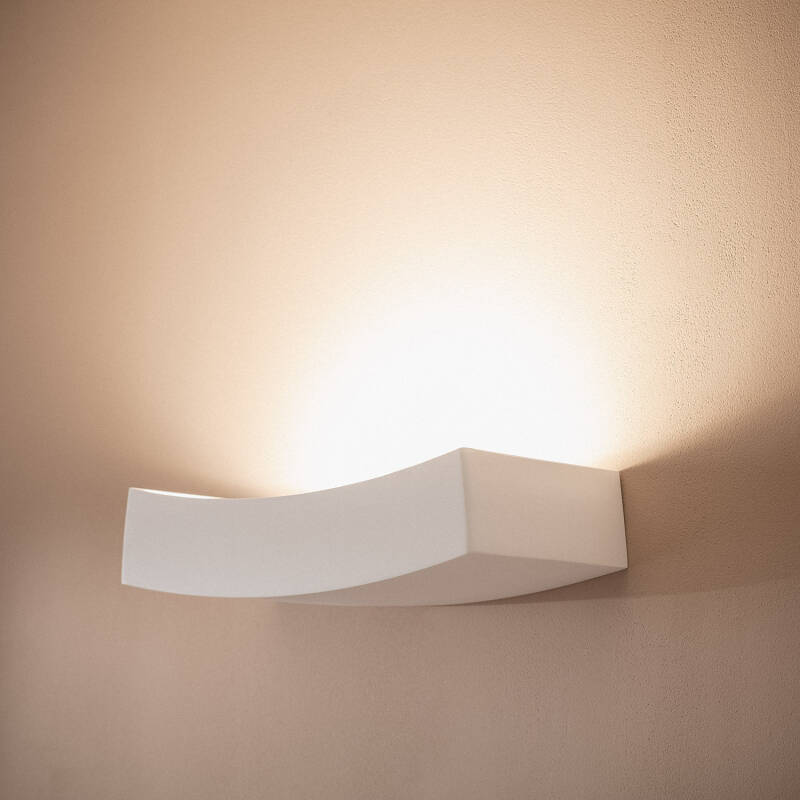 Aplique de Parede de Gesso Xirma