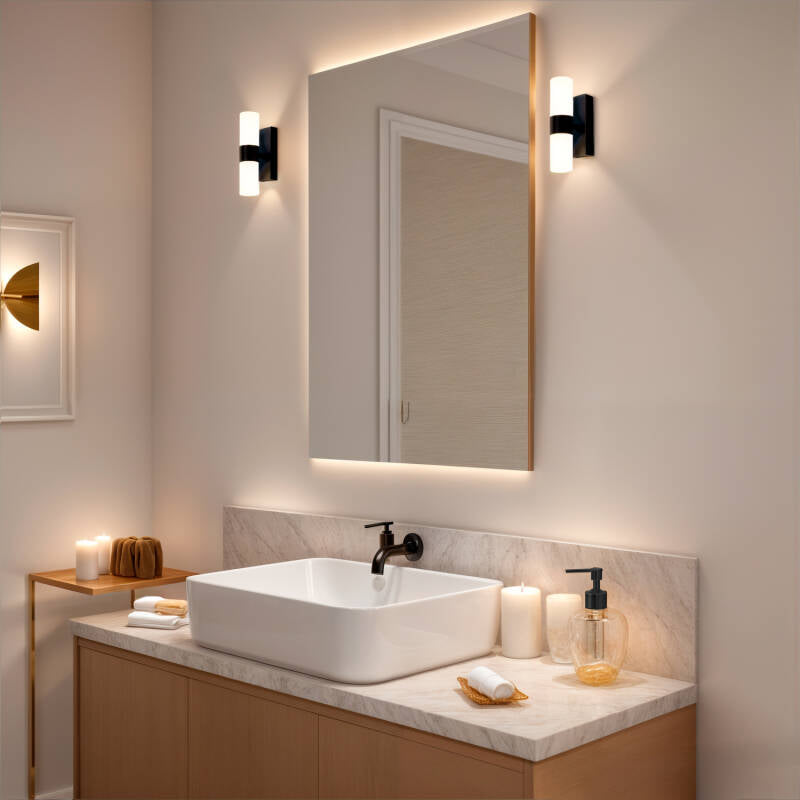 Aplique de parede LED para Casa de Banho, 6 W, Metal, Avery