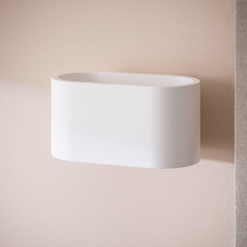 Aplique de Parede de Gesso Iluminação de Dupla Face Merton