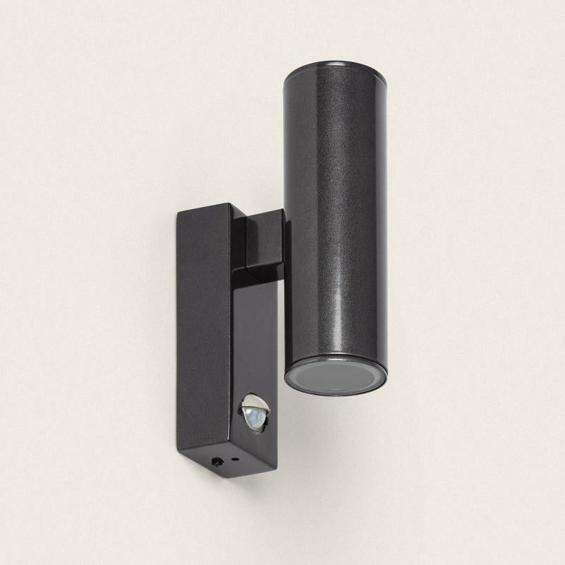Aplique de parede exterior em alumínio com sensor PIR Pimlico
