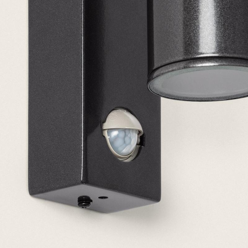 Aplique de parede exterior em alumínio com sensor PIR Pimlico