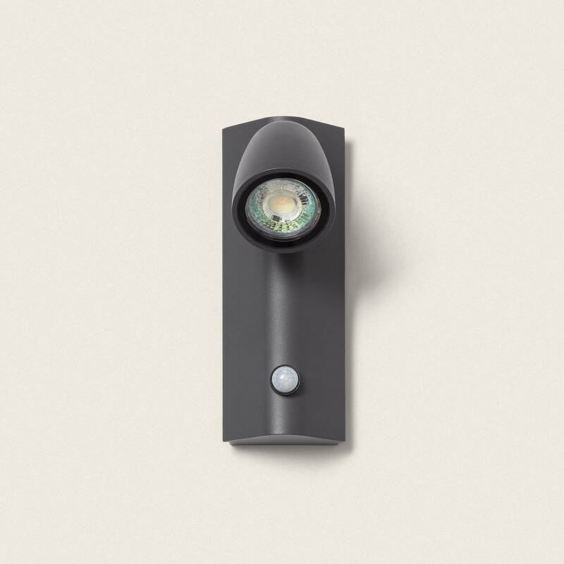 Aplique de Parede Exterior Alumínio com Detector de Movimento Abel
