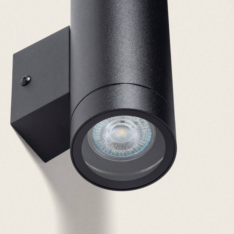 Aplique de Parede Exterior Alumínio Iluminação Dupla Cara Oakham
