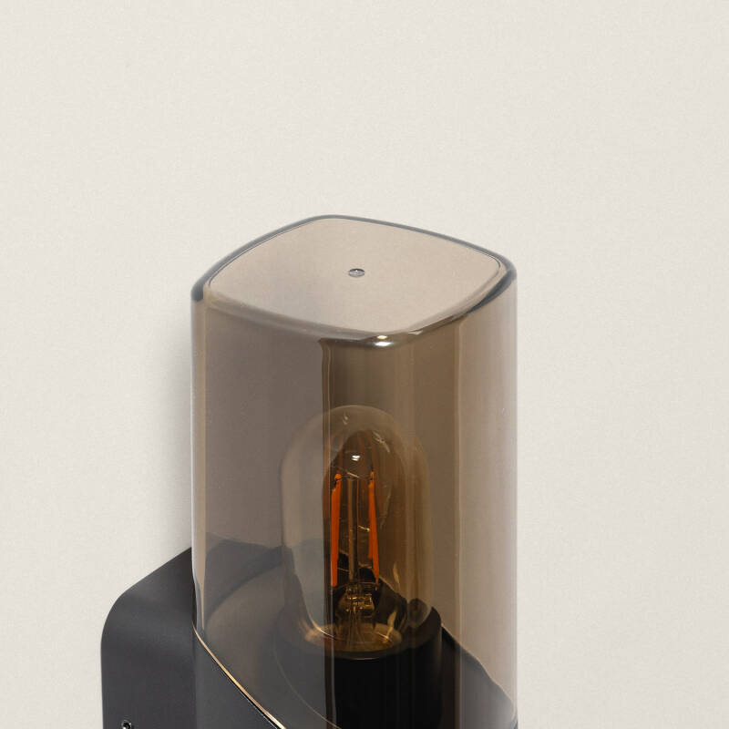 Aplique de Parede Exterior com Sensor PIR em Alumínio Pell