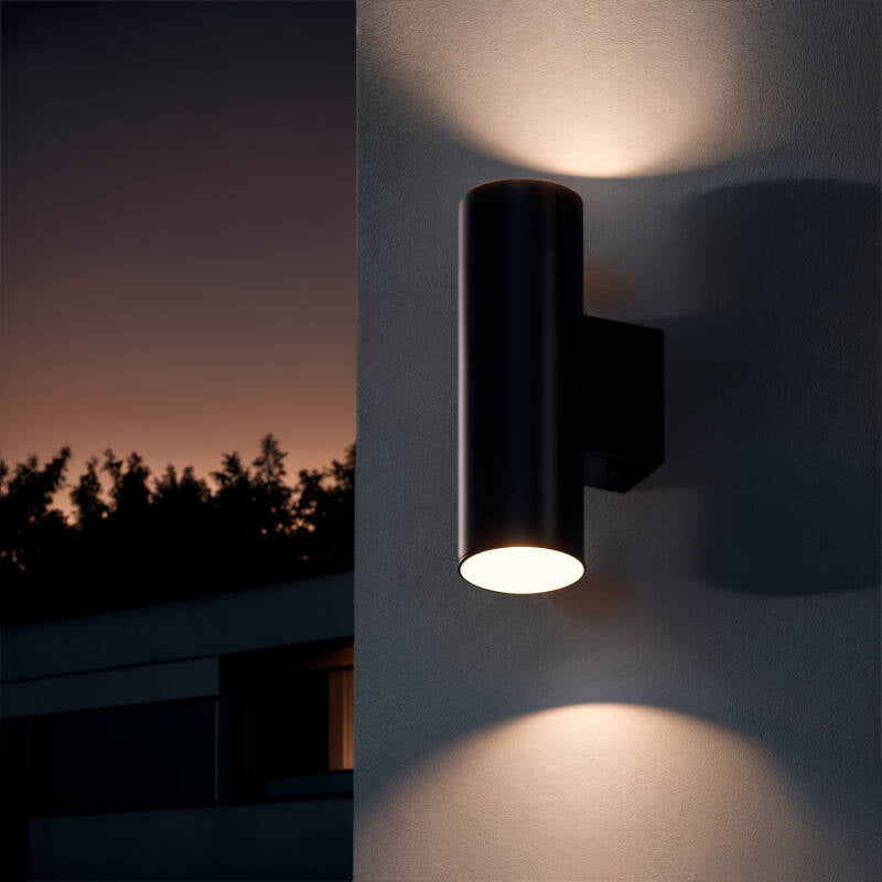Aplique de Parede Exterior Dupla Face Metal Pimlico Antracite