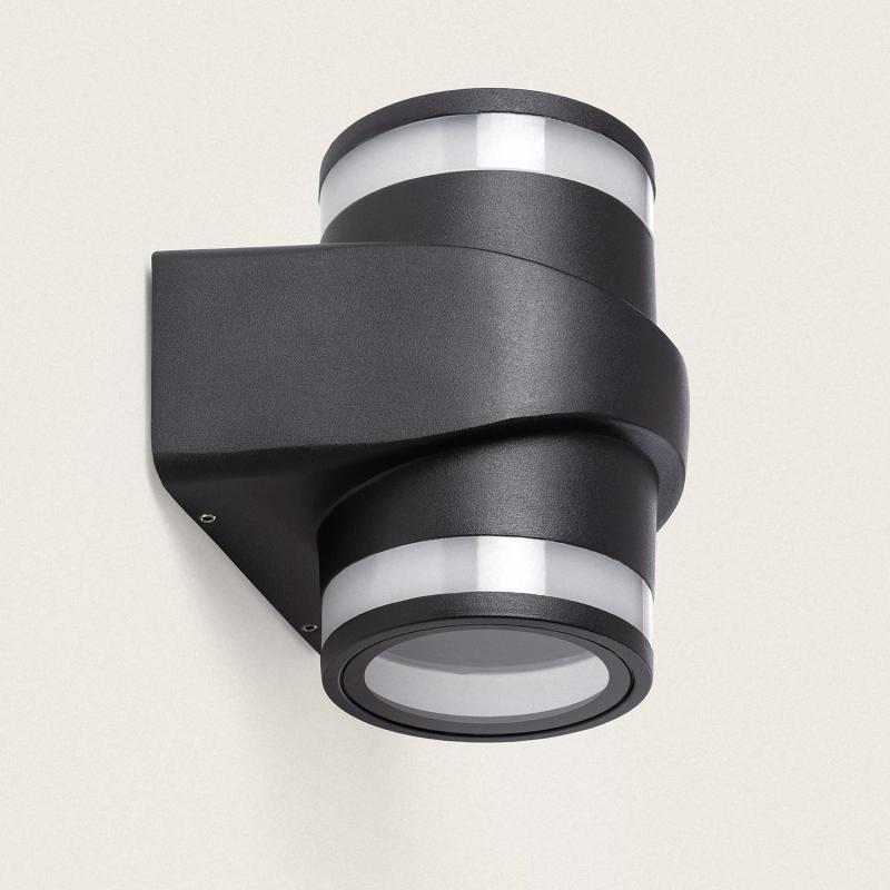 Aplique de Parede Exterior LED 10W Alumínio Superfície Neky Duo