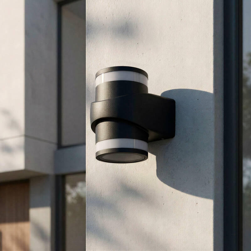 Aplique de Parede Exterior LED 10W Alumínio Superfície Neky Duo