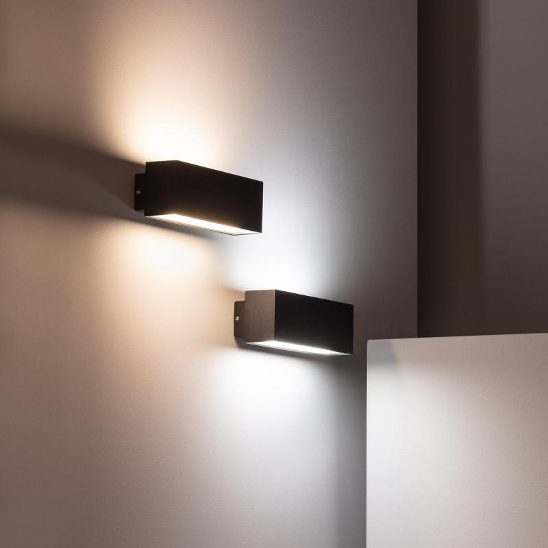 Aplique de Parede Exterior LED 11W Alumínio Iluminação Dupla Carinae