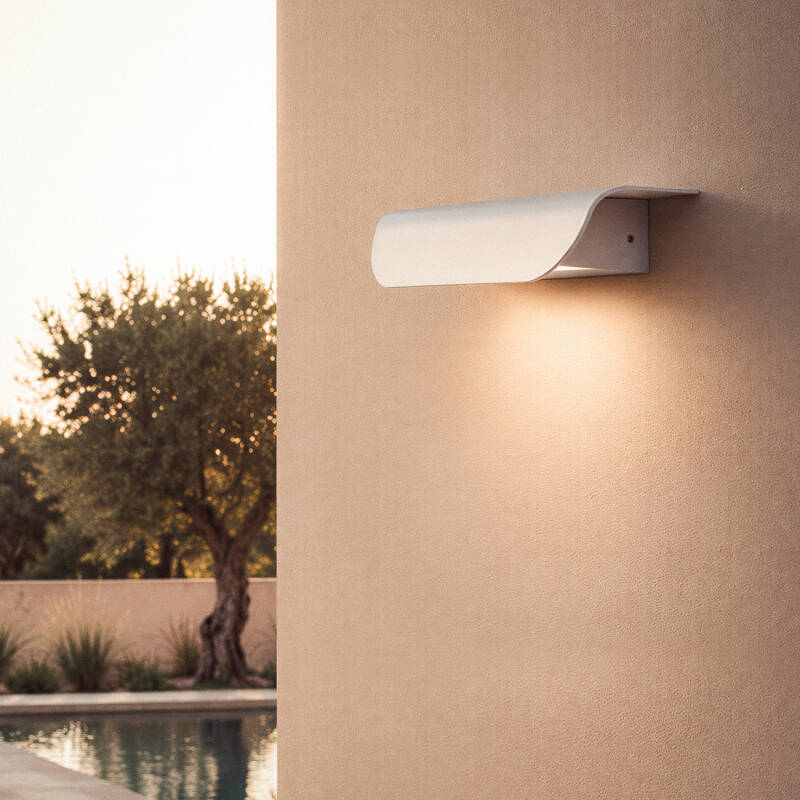 Aplique de Parede Exterior LED 12W Alumínio Agerato