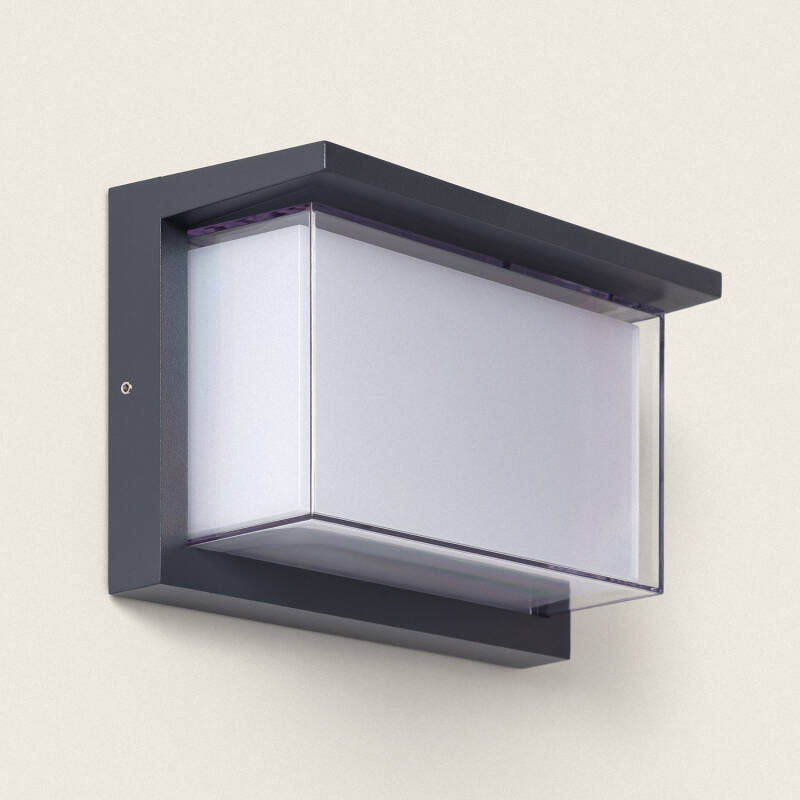 Aplique de Parede Exterior LED 12W Alumínio CCT Seleccionável Duplo Difusor Valorian