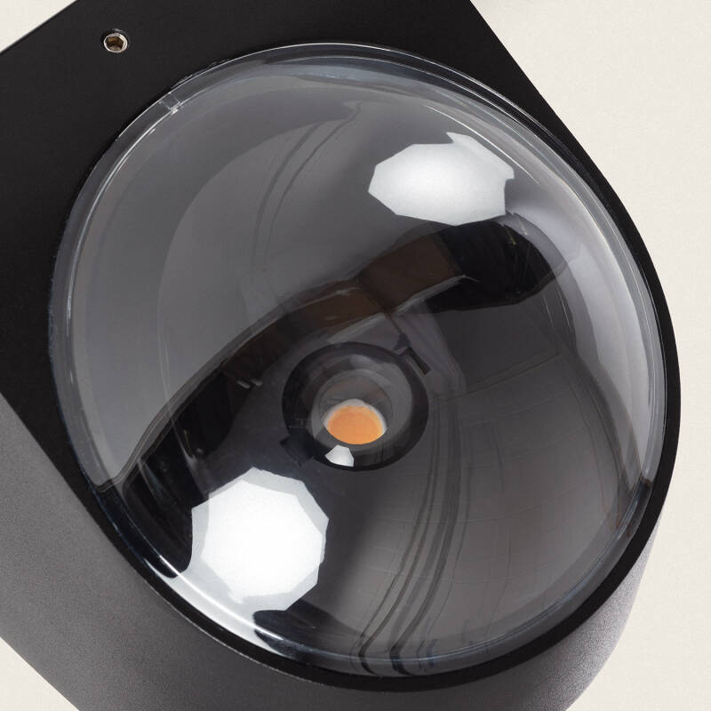 Aplique de Parede Exterior LED 12W Alumínio Iluminação Dupla Cara Adelfa