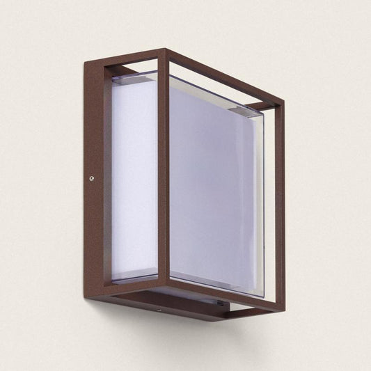 Aplique de Parede Exterior LED 20W Alumínio CCT Seleccionável Duplo Difusor Arelien